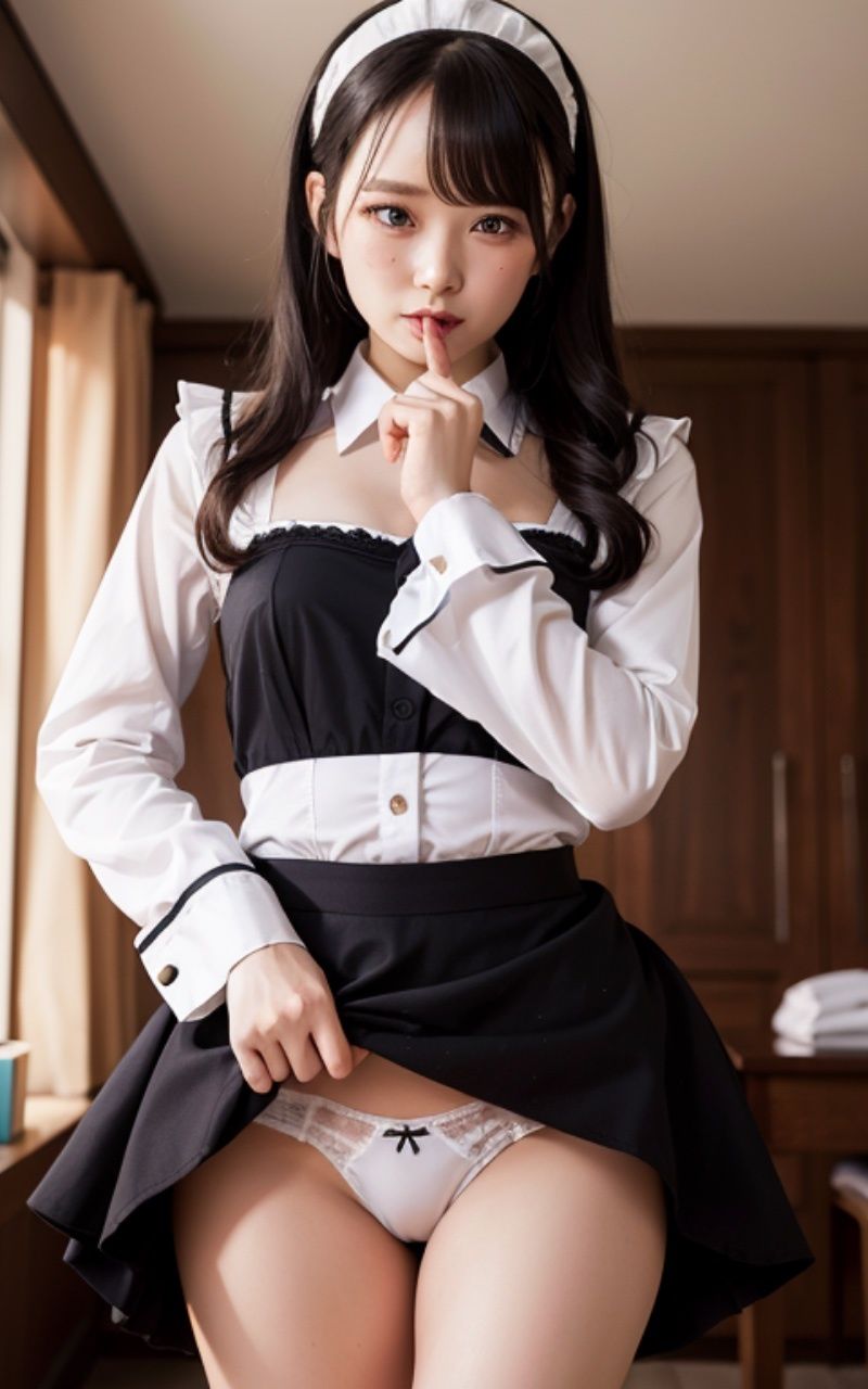 今日のパンツ見せてください。メイド編