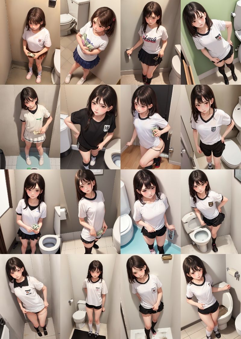 パパ活肉便器 〜親にGPSで監視されてるから仕方なく公衆便所でマンコ売る〜