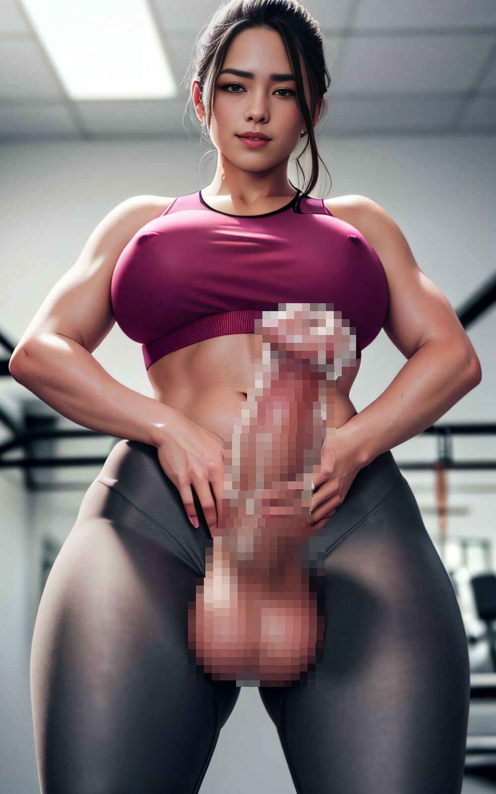 巨乳・巨根のふたなり集!!〈AICG集〉