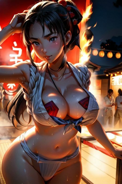 爆乳AI山笠イラスト集まとめ1