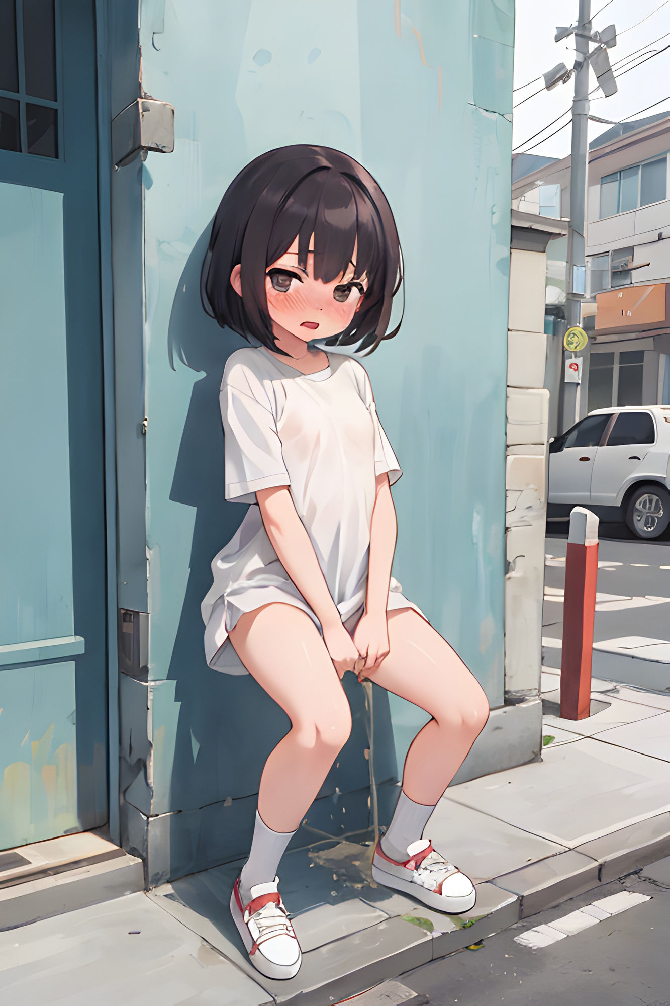 おしっこしちゃった女の子たち