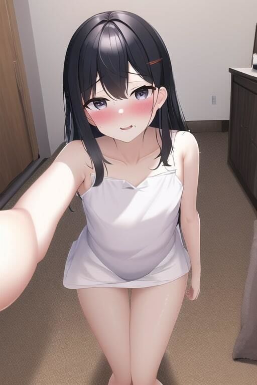 裏垢でエロ自撮りを載せる貧乳JKが承認欲求に身を任せてデジタルタトゥーを刻んでしまう集