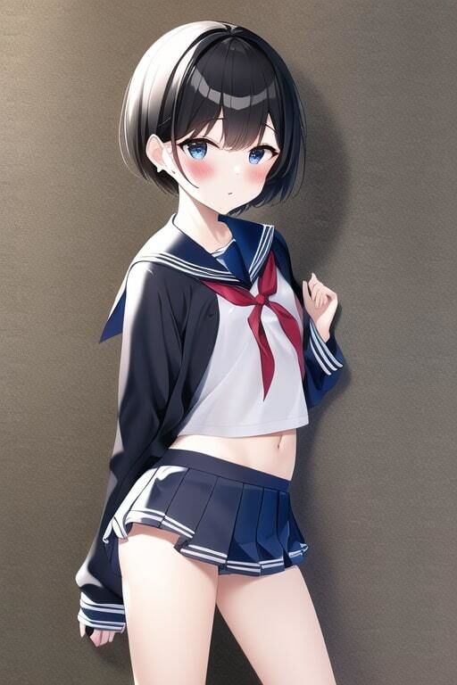 ボーイッシュな貧乳JKが脱いだら超絶女の子でしっかり性的対象として使われてしまう集