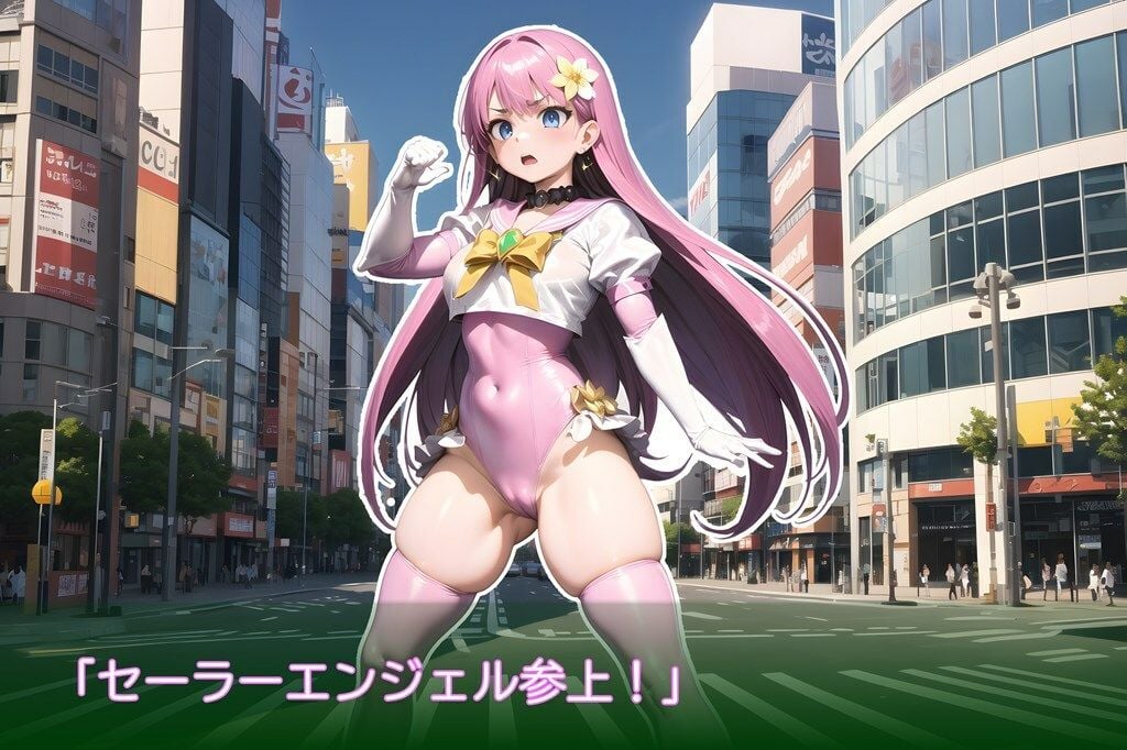 変身ヒロイン敗北CG集 セーラーエンジェル編