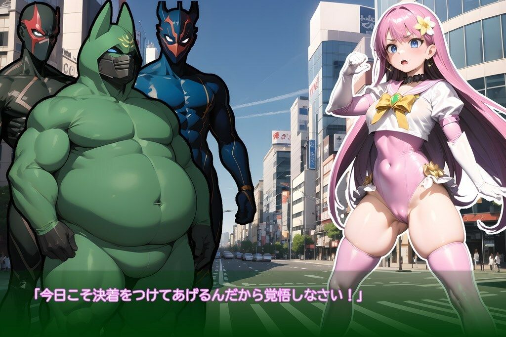 変身ヒロイン敗北CG集 セーラーエンジェル編