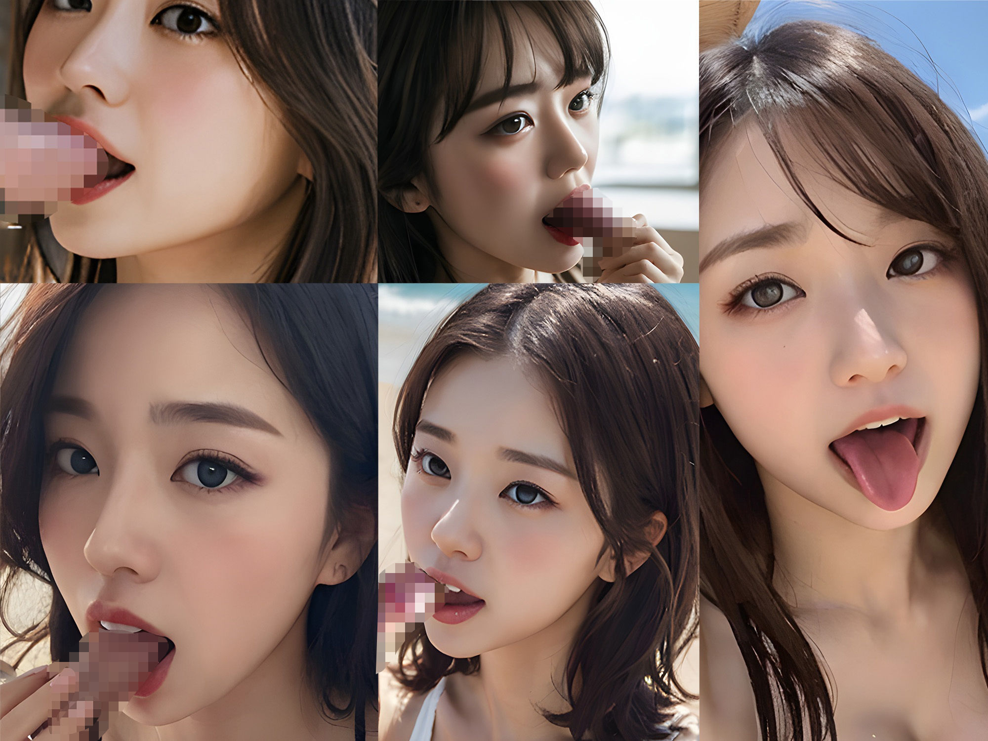 ビキニ美少女たちとヒミツの水着撮影会プライベートビーチ編