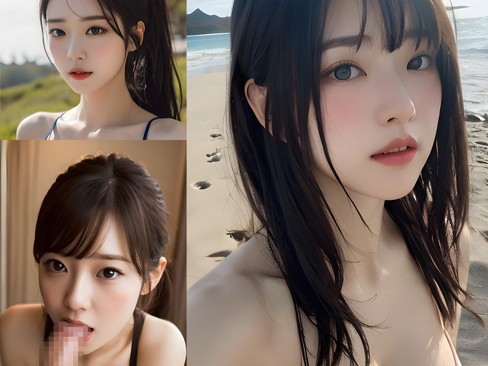 ビキニ美少女たちとヒミツの水着撮影会プライベートビーチ編