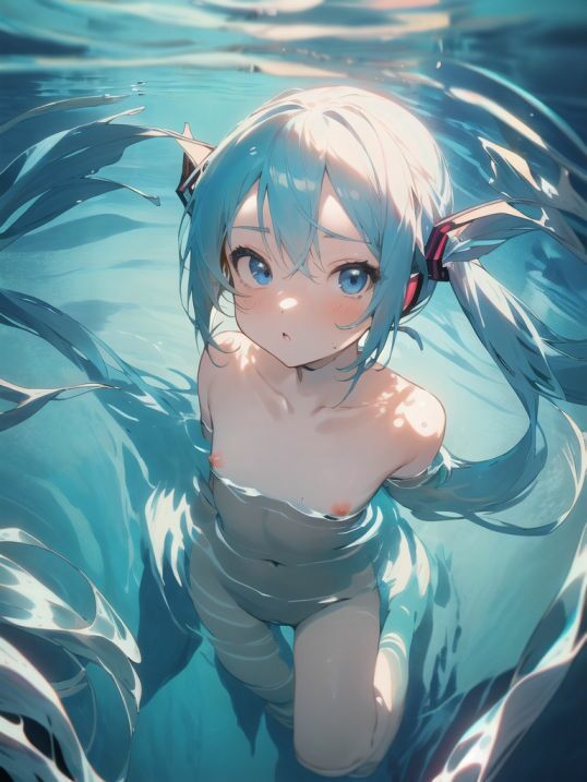 初〇ミクに色々な衣装を着てもらうイラスト集4