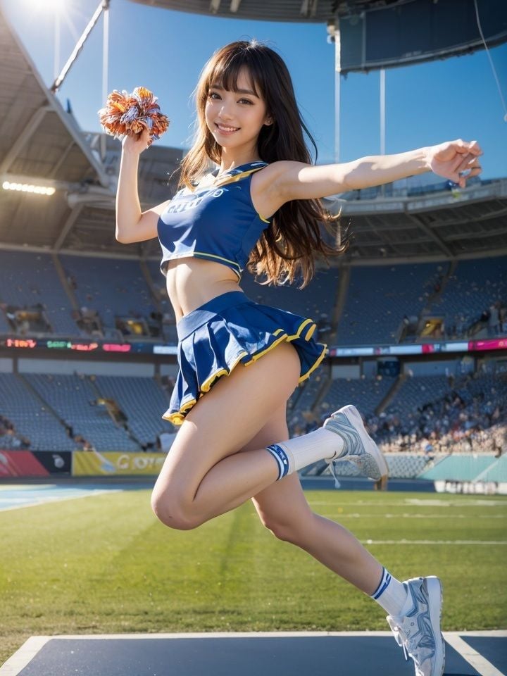 チアガールの彼女