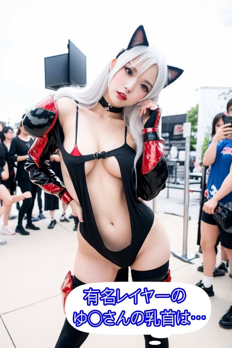 服が透けるメガネをかけてコミケ散歩!