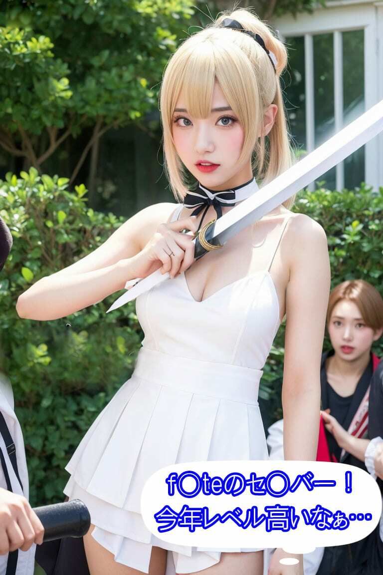 服が透けるメガネをかけてコミケ散歩!