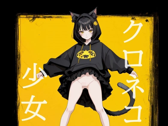 クロネコと少女