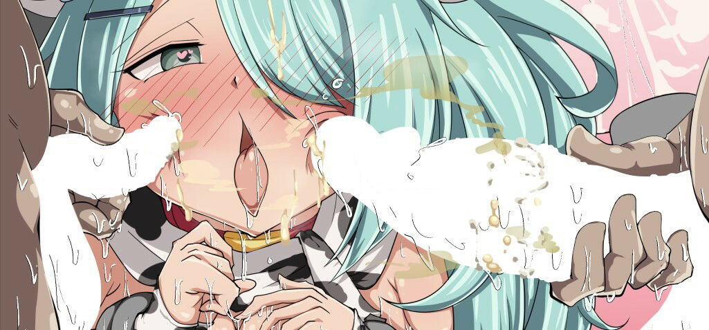 こんなの、雑誌で見たことあります...こ、これから人間牧場へ運ばれ、理不尽に乳搾りされるんですね！そうですね！うえええー！もう人生終わりかもしれません！苦しい人生だったです...まるで（下略）