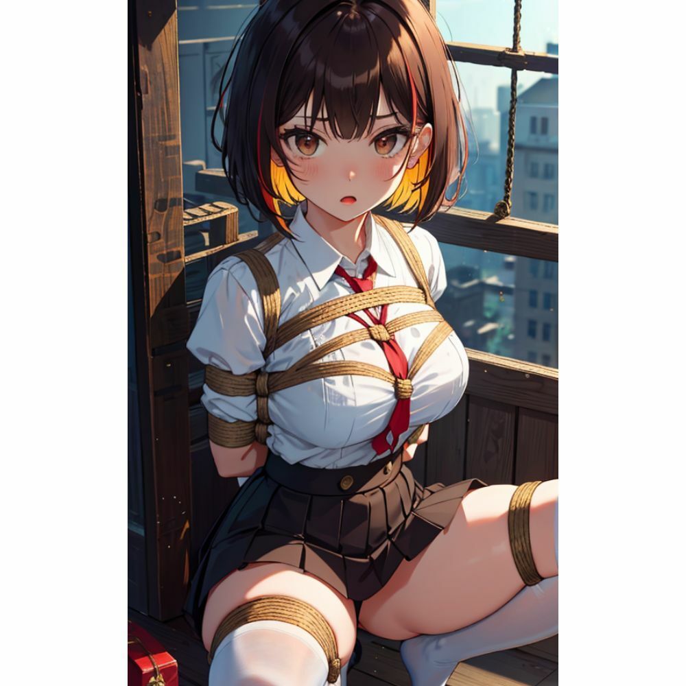 監禁して調教 女子校生を緊縛