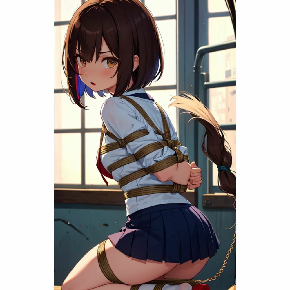 監禁して調教 女子校生を緊縛