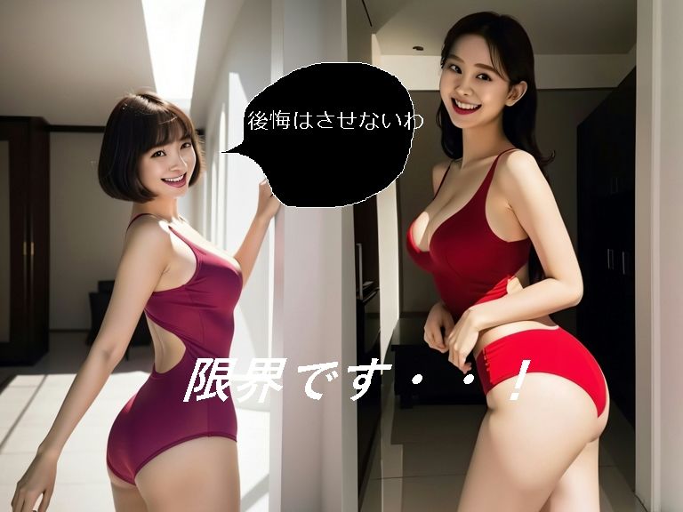 美しいお尻とスマイルで貴方を悩殺