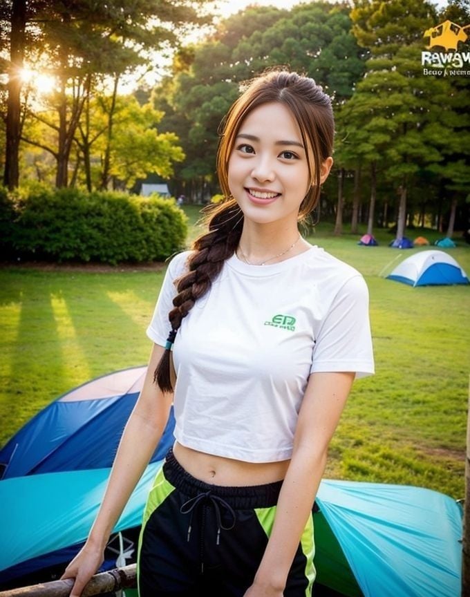 キャンプで青姦