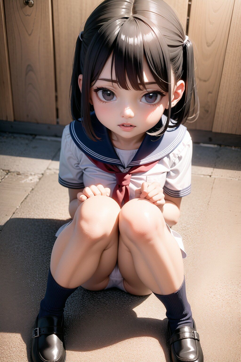 ちびっちり ちっちゃなぷに尻ぺんぺん