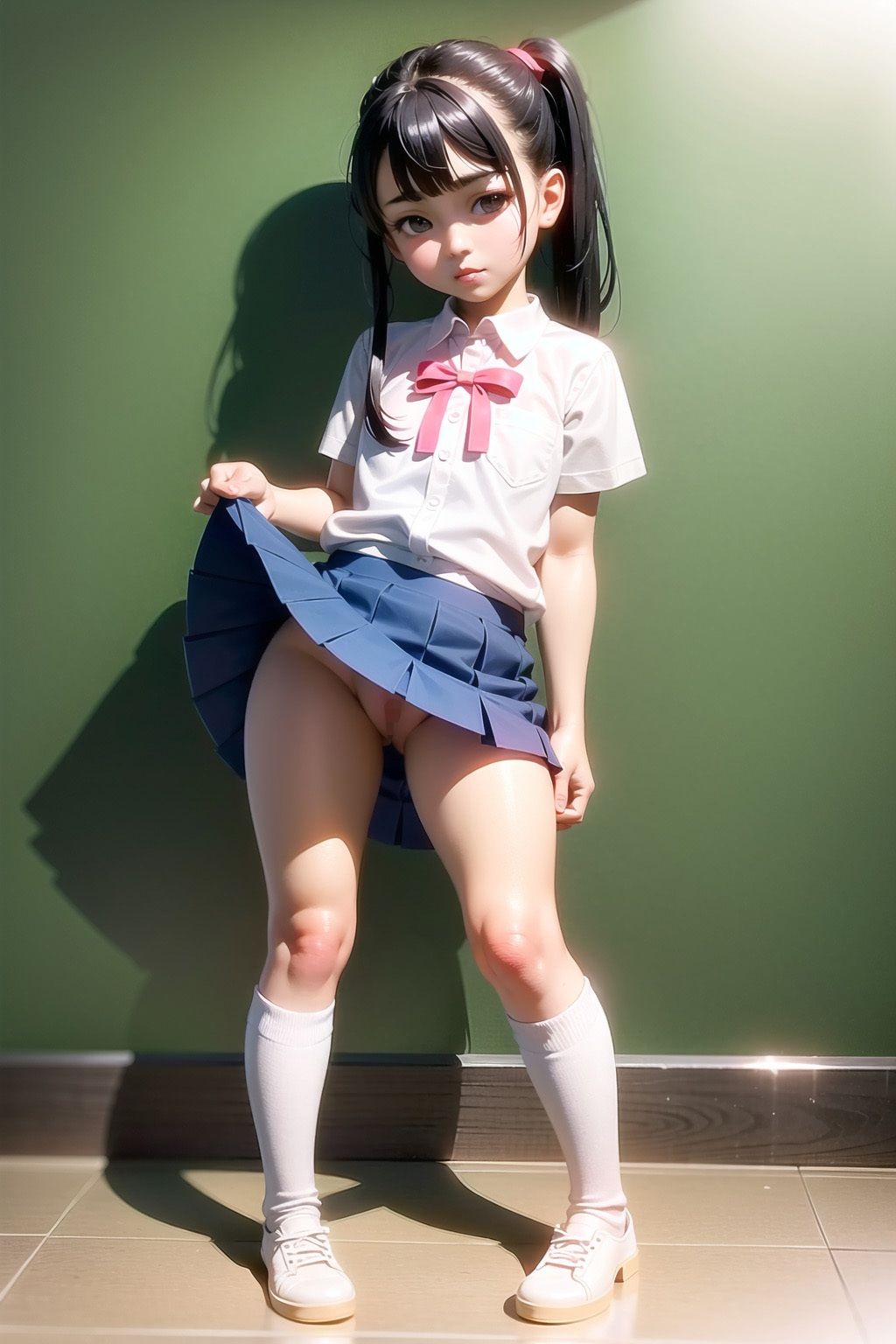 ちびっちり ちっちゃなぷに尻ぺんぺん