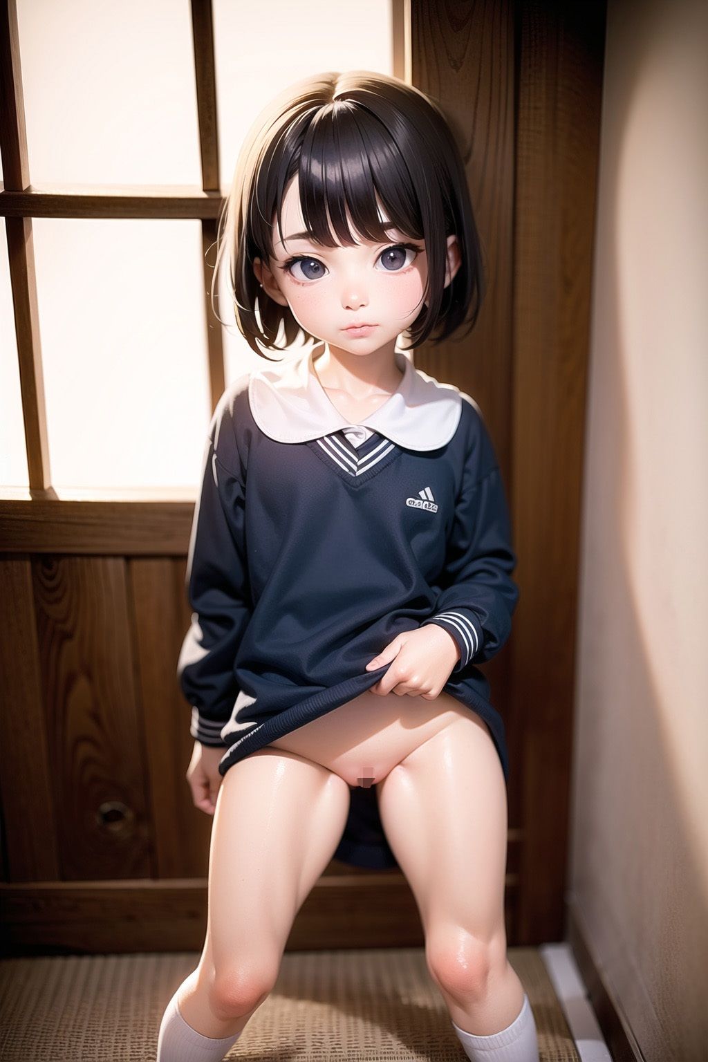 ちびっちり ちっちゃなぷに尻ぺんぺん