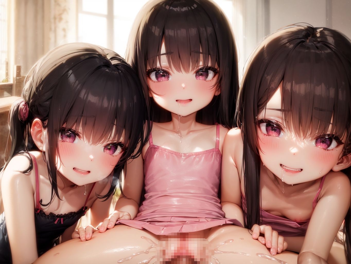 夏休みメス〇キ 乱交セックス日記!