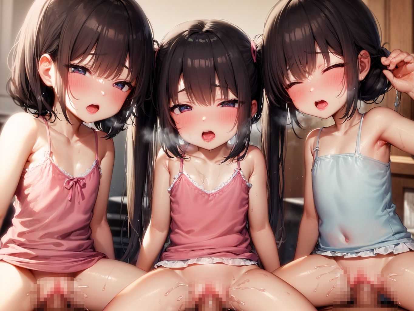 夏休みメス〇キ 乱交セックス日記!