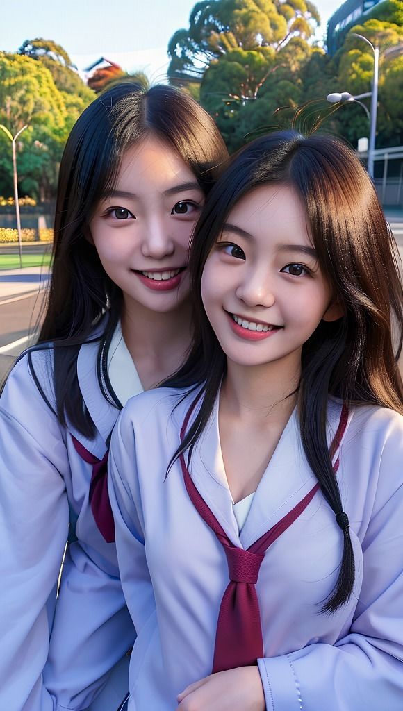 女子校生着せ替え＆ぶっかけ 友達と写真を撮ってただけなのに、一人だけ・・・