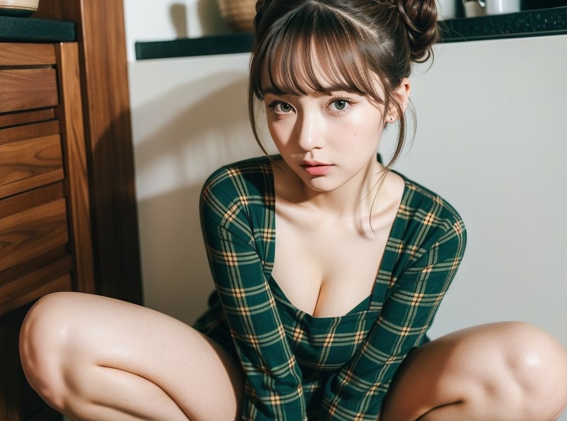 裸エプロンをしながら料理・掃除をしてくれる出張家事代行サービス！巨乳の可愛い凄テク家政婦さん