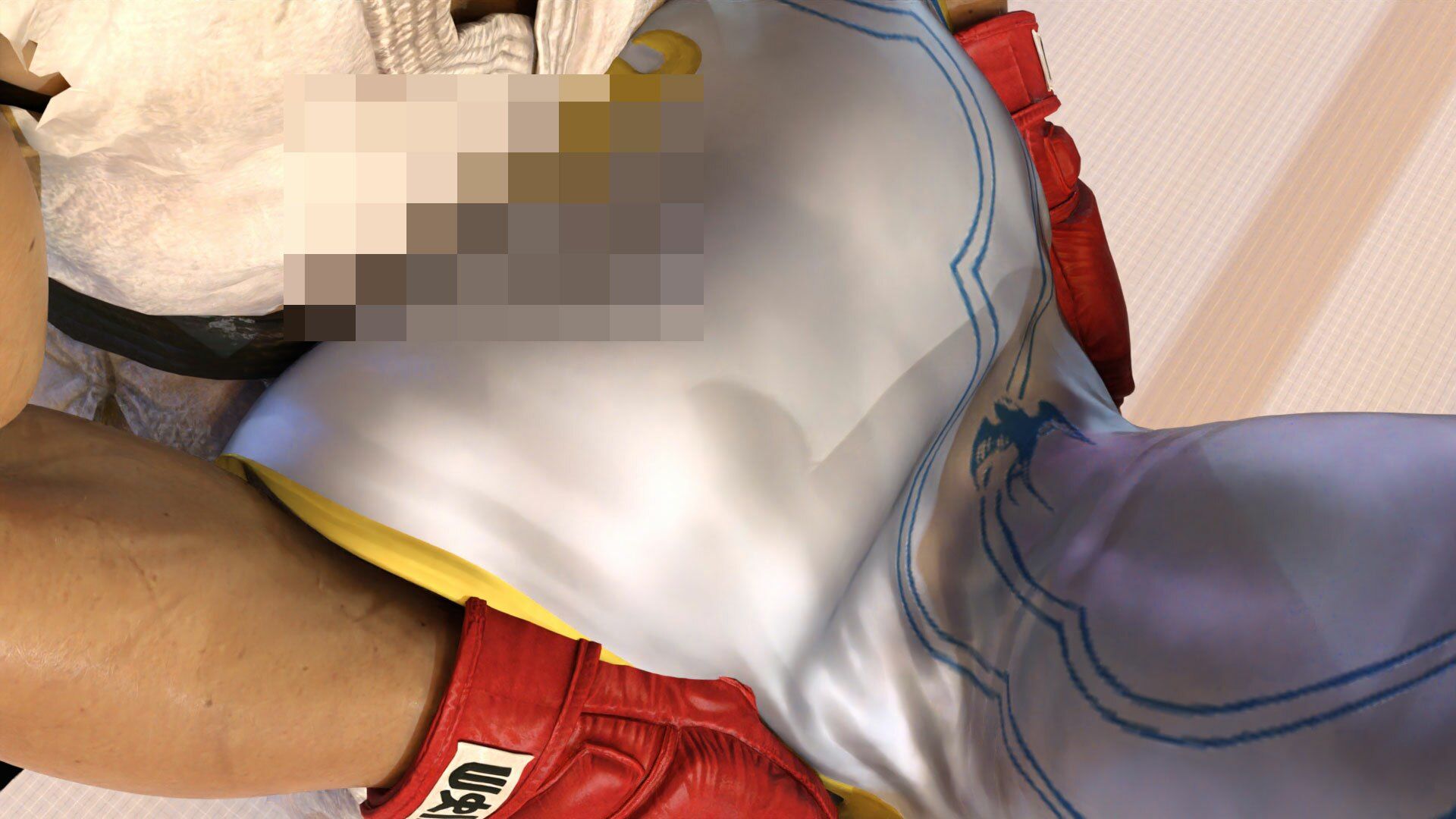 【△100●100】伝説の漢である格闘家に綺麗な女性格闘家が犯○れてしまう(シリーズ09:立ちバック)