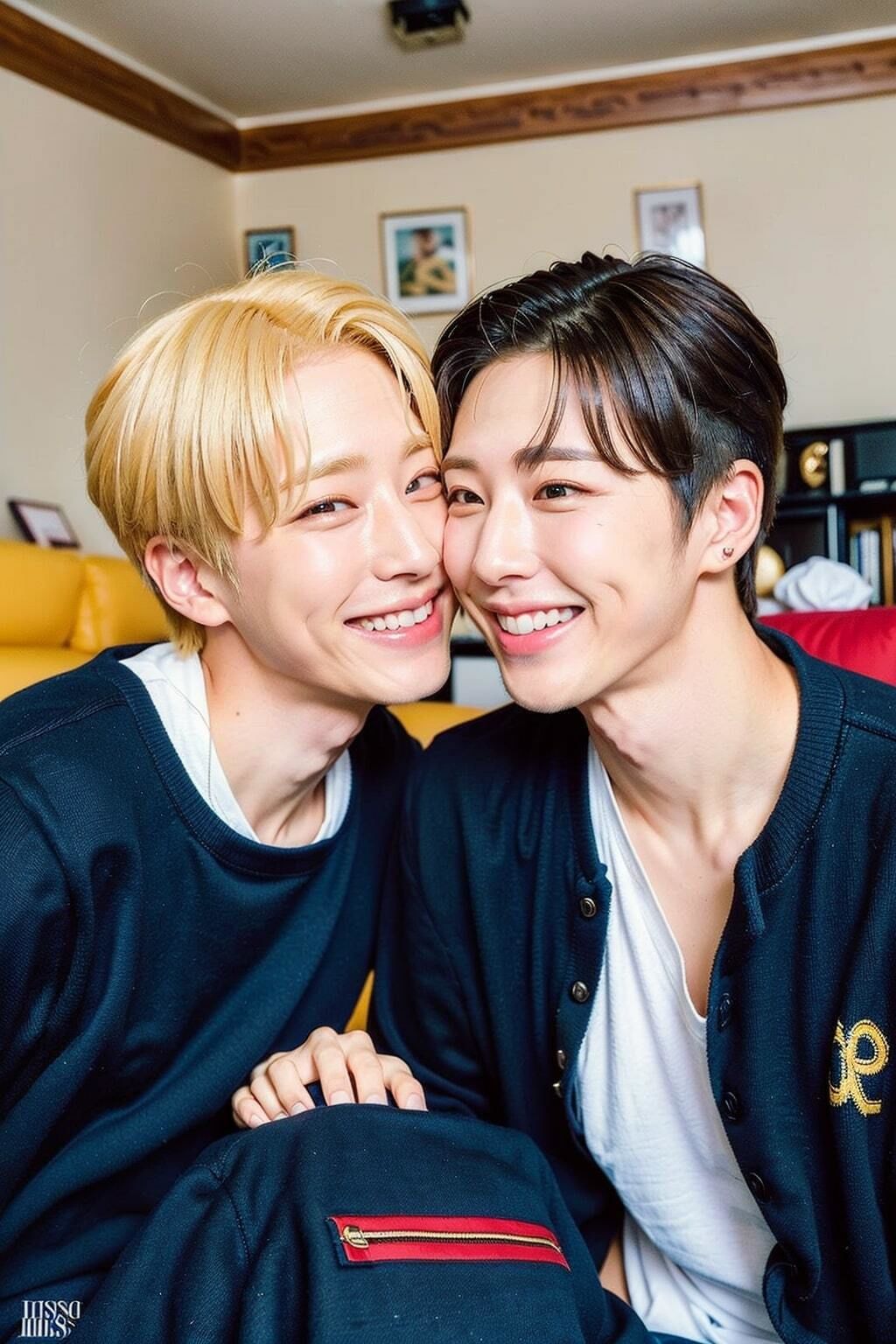 イケメン男子大学生カップルが下宿先でヤりまくり！！初心な二人の出会いのラブストーリー付き