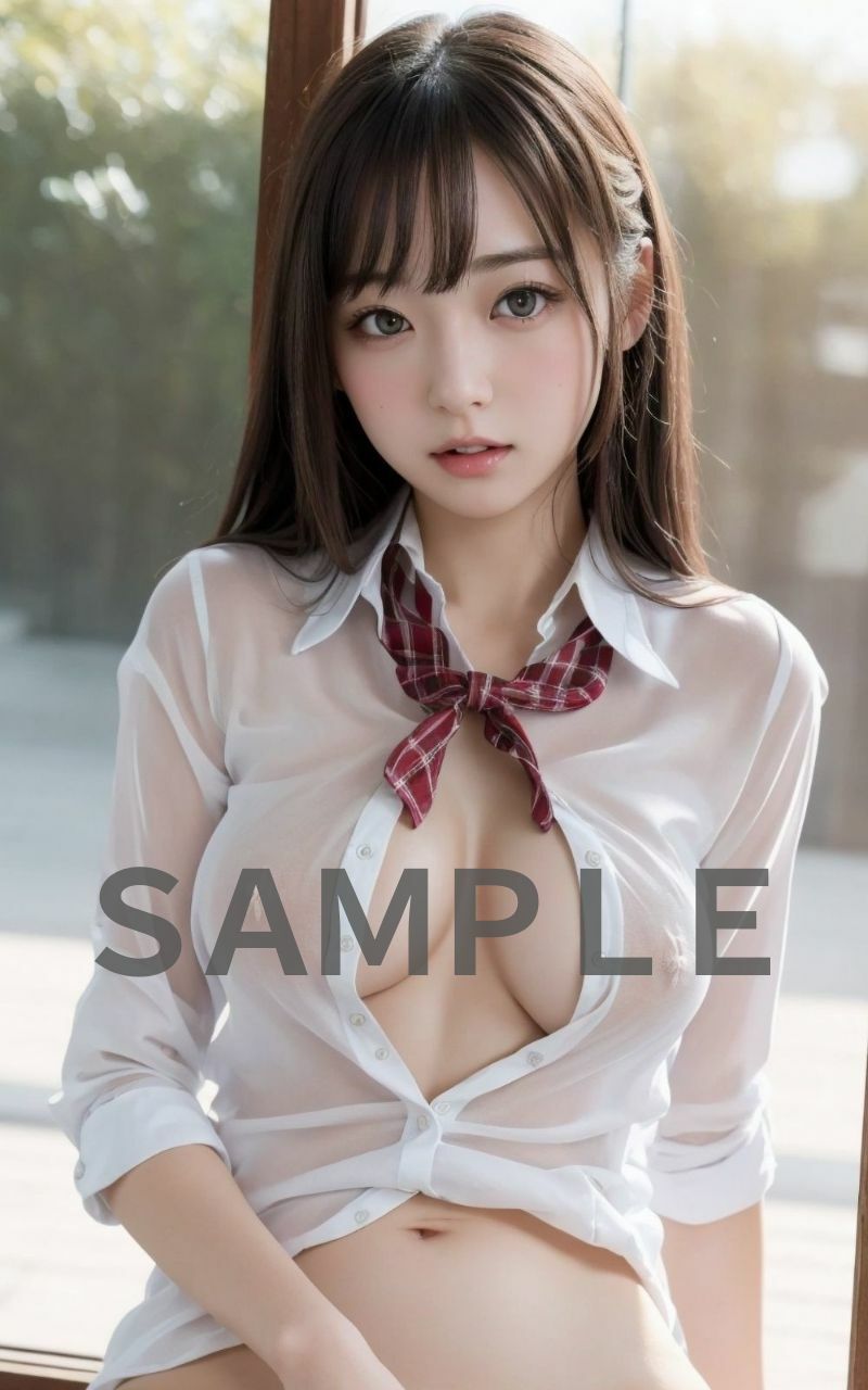 碧眼の美人女子校生