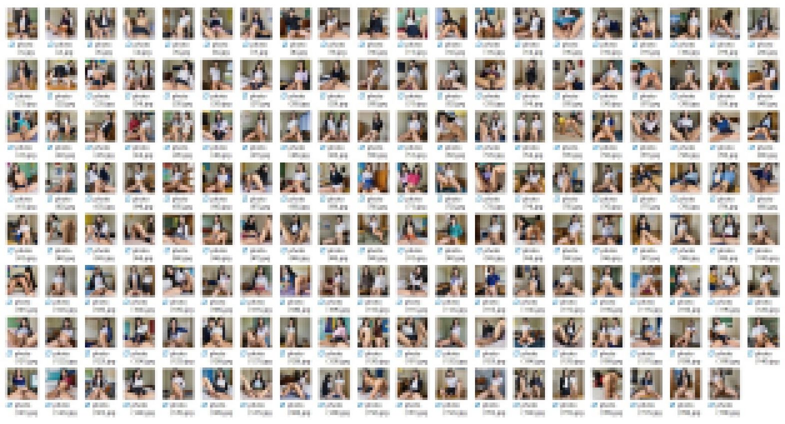 男の娘が学校の制服姿でフル勃起おちんちん見せつけ写真集