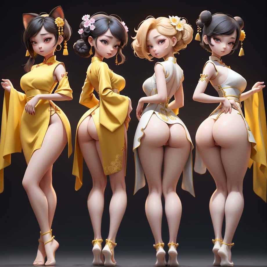 ノーパンチャイナ服