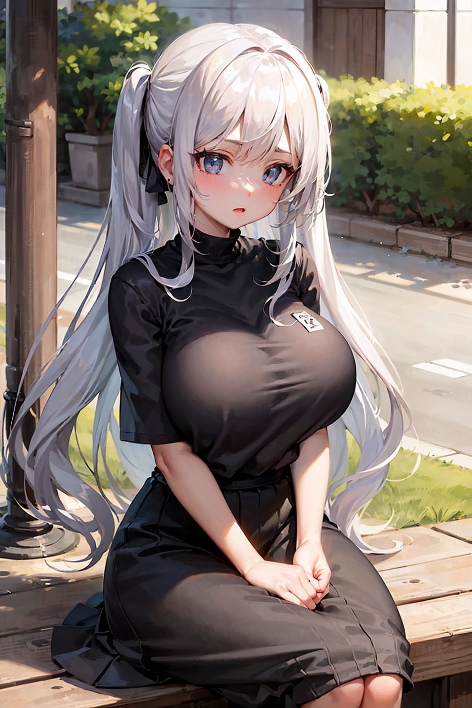 爆乳JKのウラのカオ