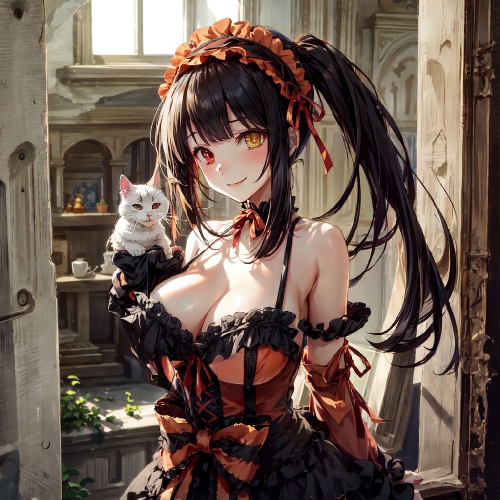 巨乳精霊 時〇狂三画集