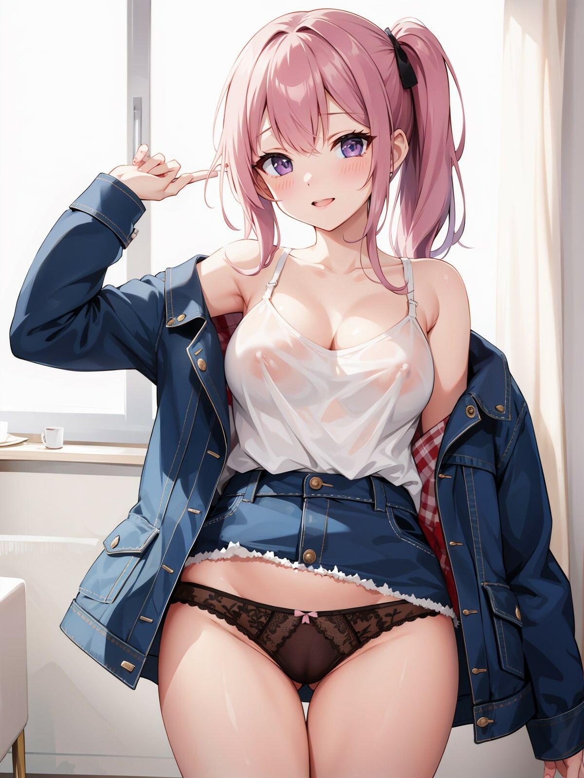 デニムの女子っておマタゆるそうで、なんかエロくないですか？