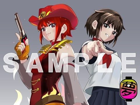 魔法少女ウェスタンガールズ イラスト集2「緊縛写真集『魔法少女と縄デート』」