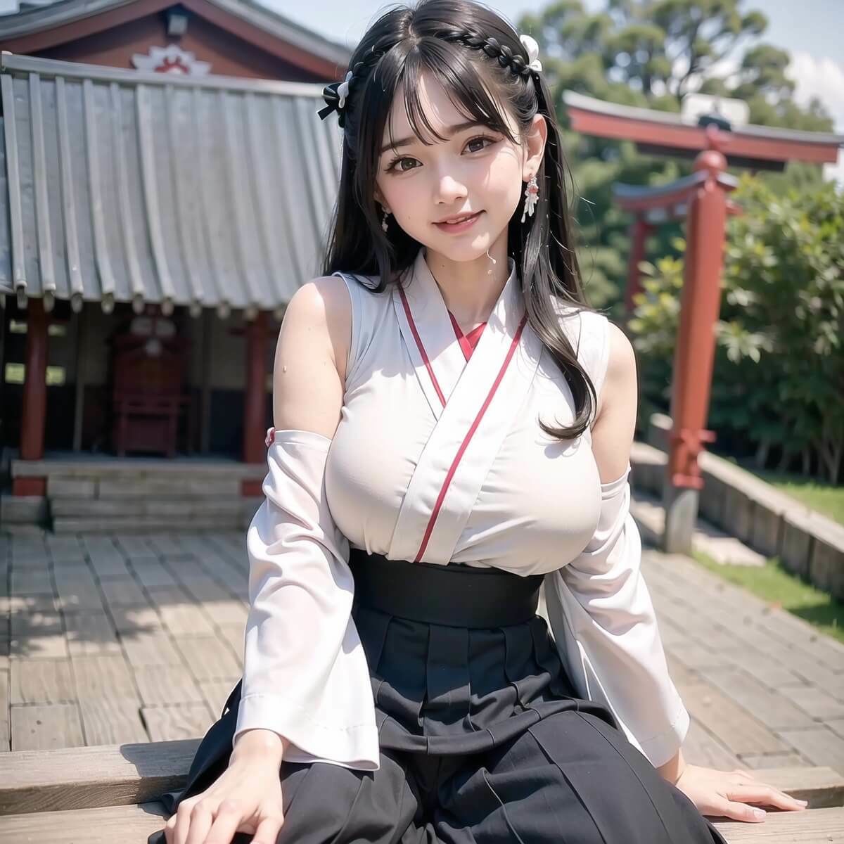 神聖巫女様と中出しエッチ!part2【豪華214枚収録!!】