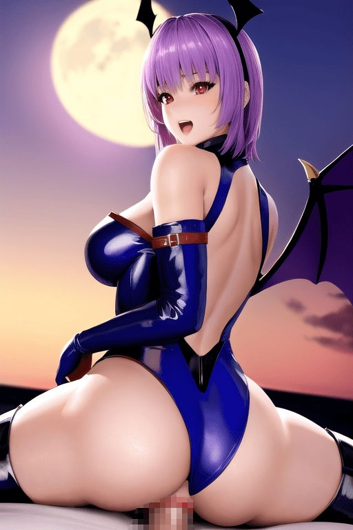 AIさんに描いてもらったクールになりきれないサキュバスさん