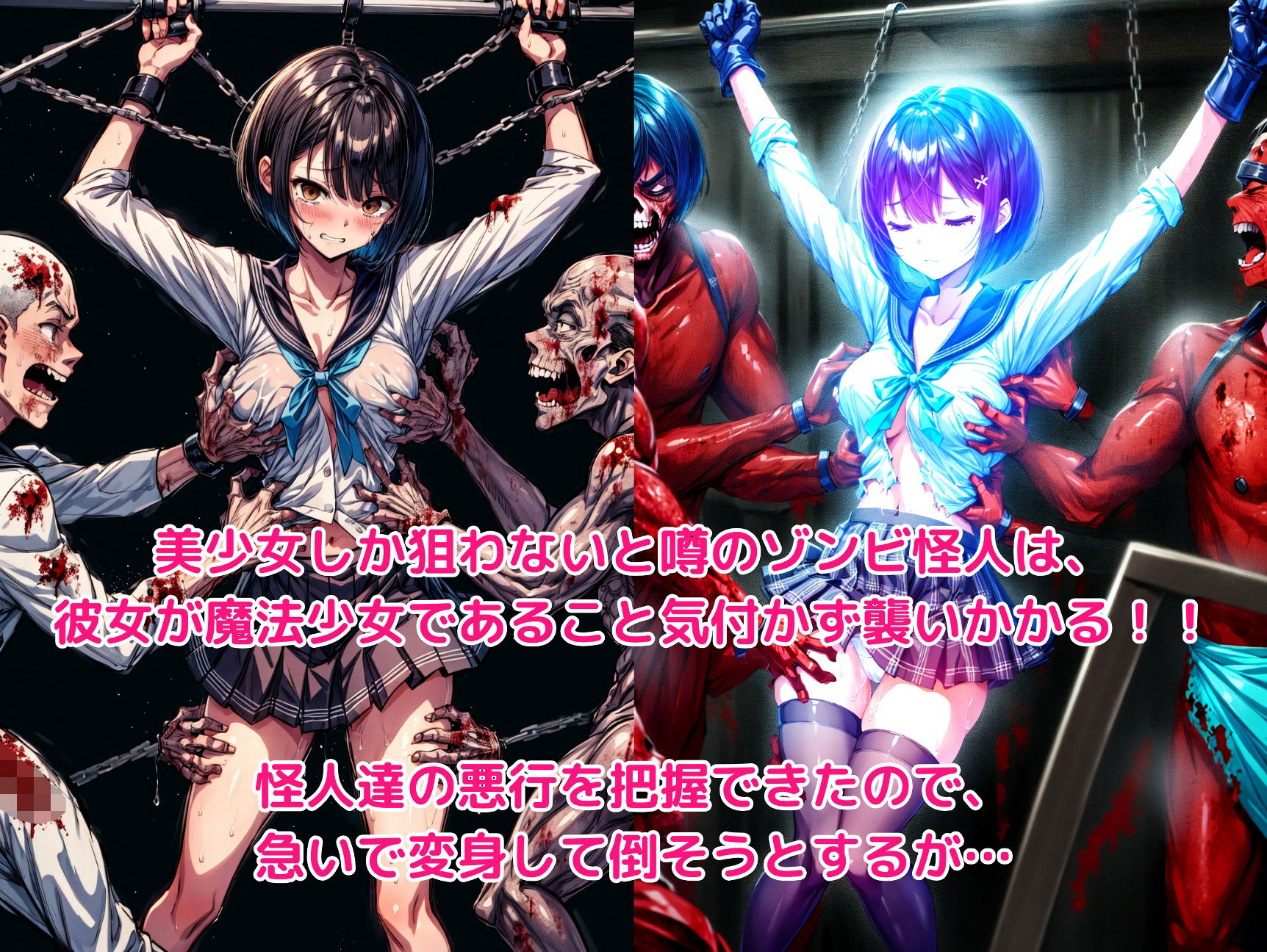 Dead or r◯pe !! 変身ヒロイン完全敗北