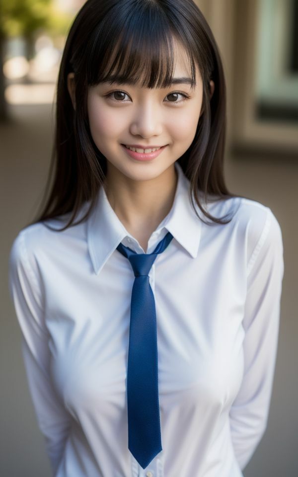 隠れ巨乳の女子校生（T●●）18歳素人
