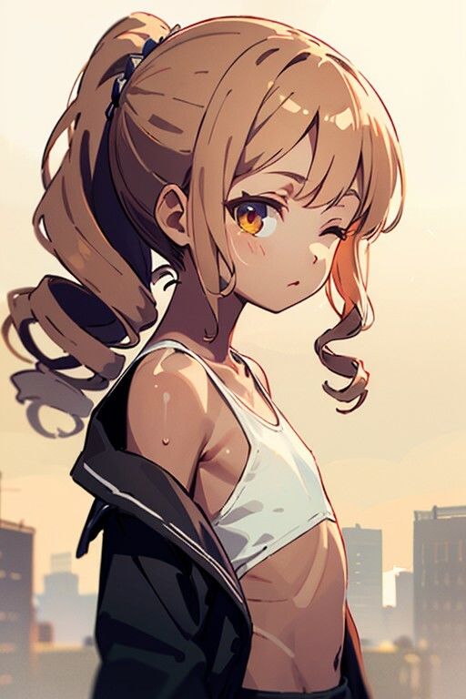 褐色貧乳美少女画像集