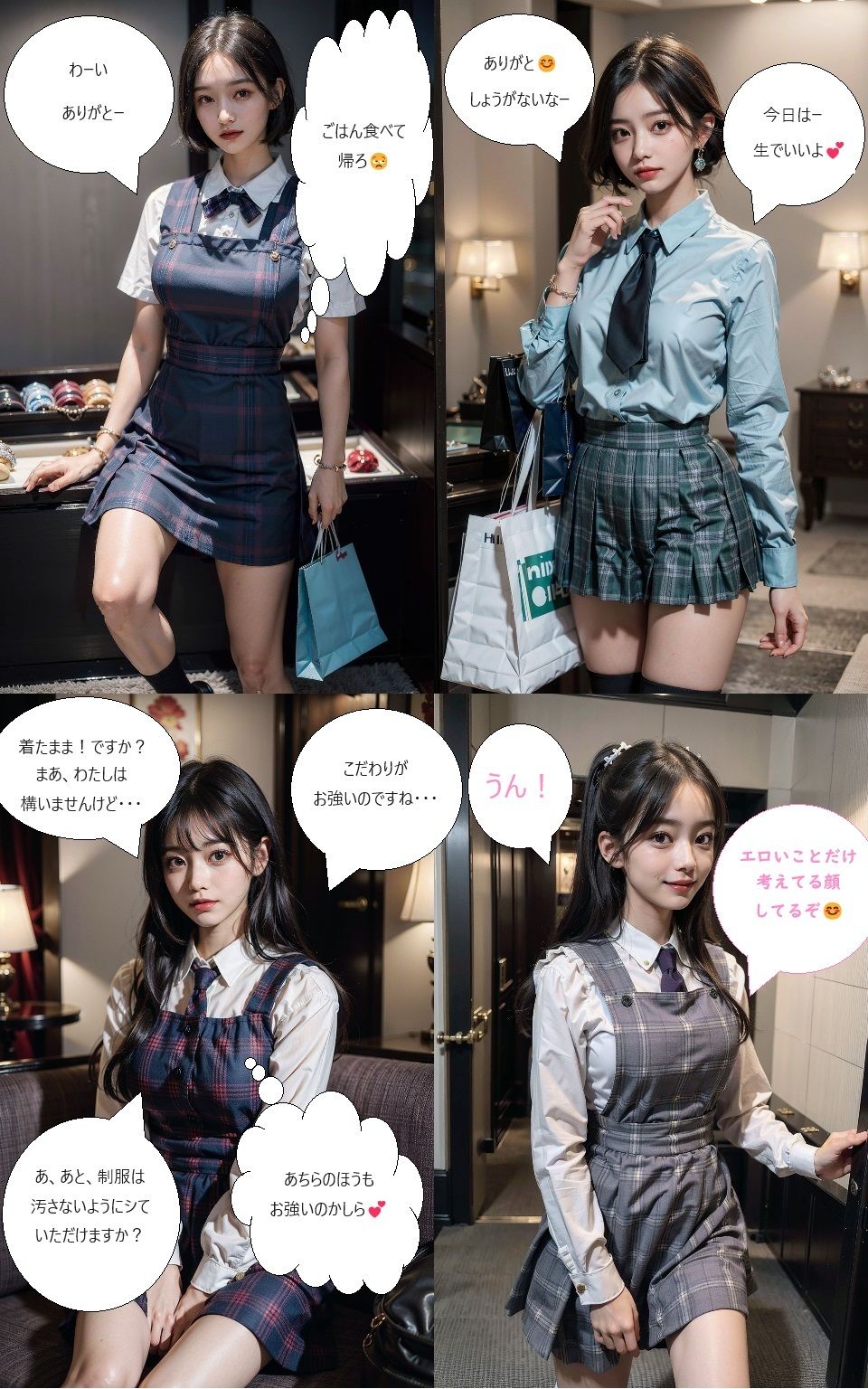 女子校生援交白書【口内夜活編】