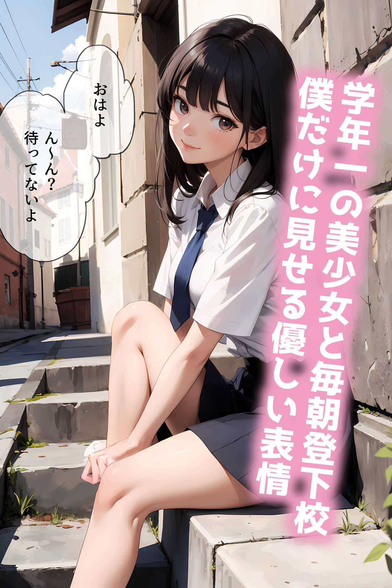 君と繋がった日〜制服少女〜処女で巨乳な彼女と童貞の僕