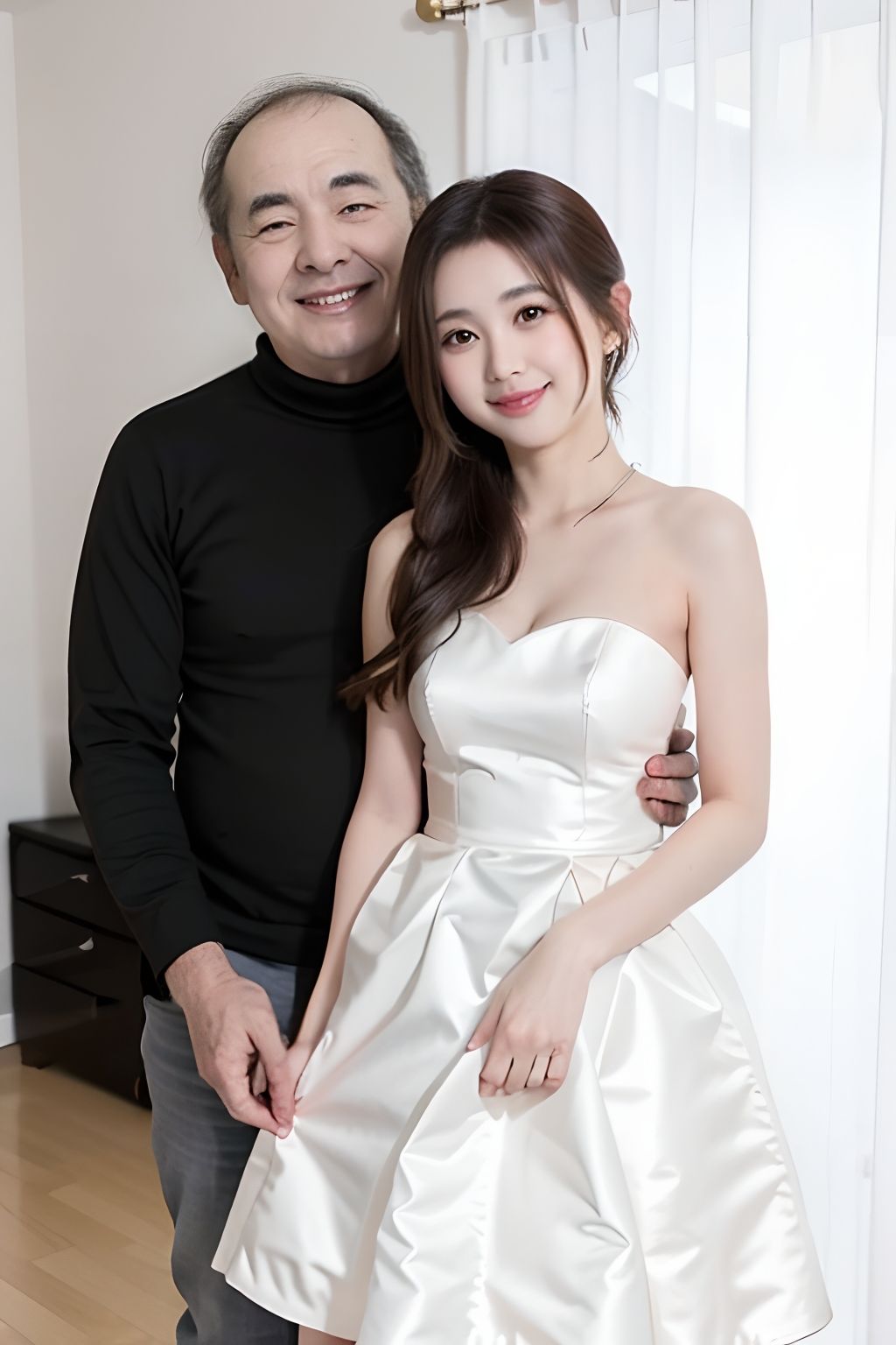 キモおじ達に仕えるメイド