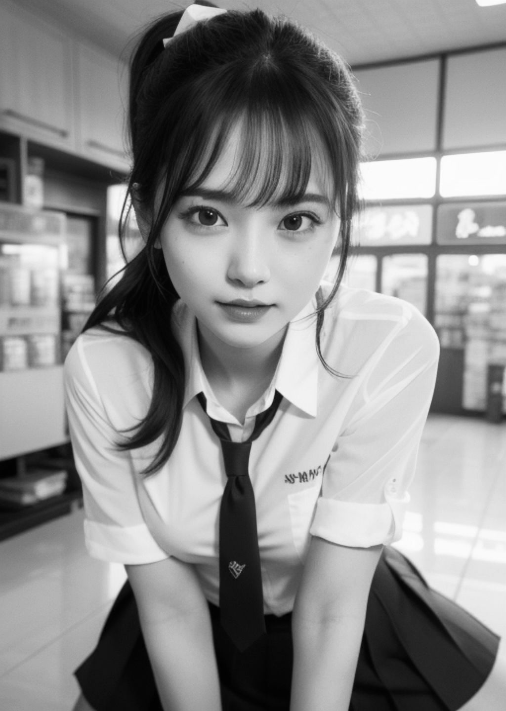 コンビニ店長の僕。バイトの黒髪＆金髪JKをいいなりペットにしてみた。