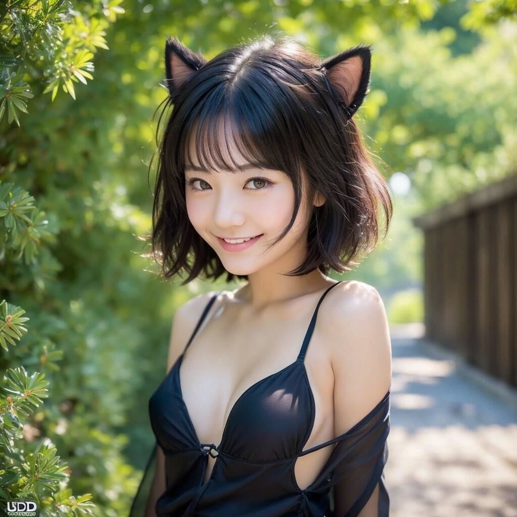 猫耳おねえさん【AI生成】