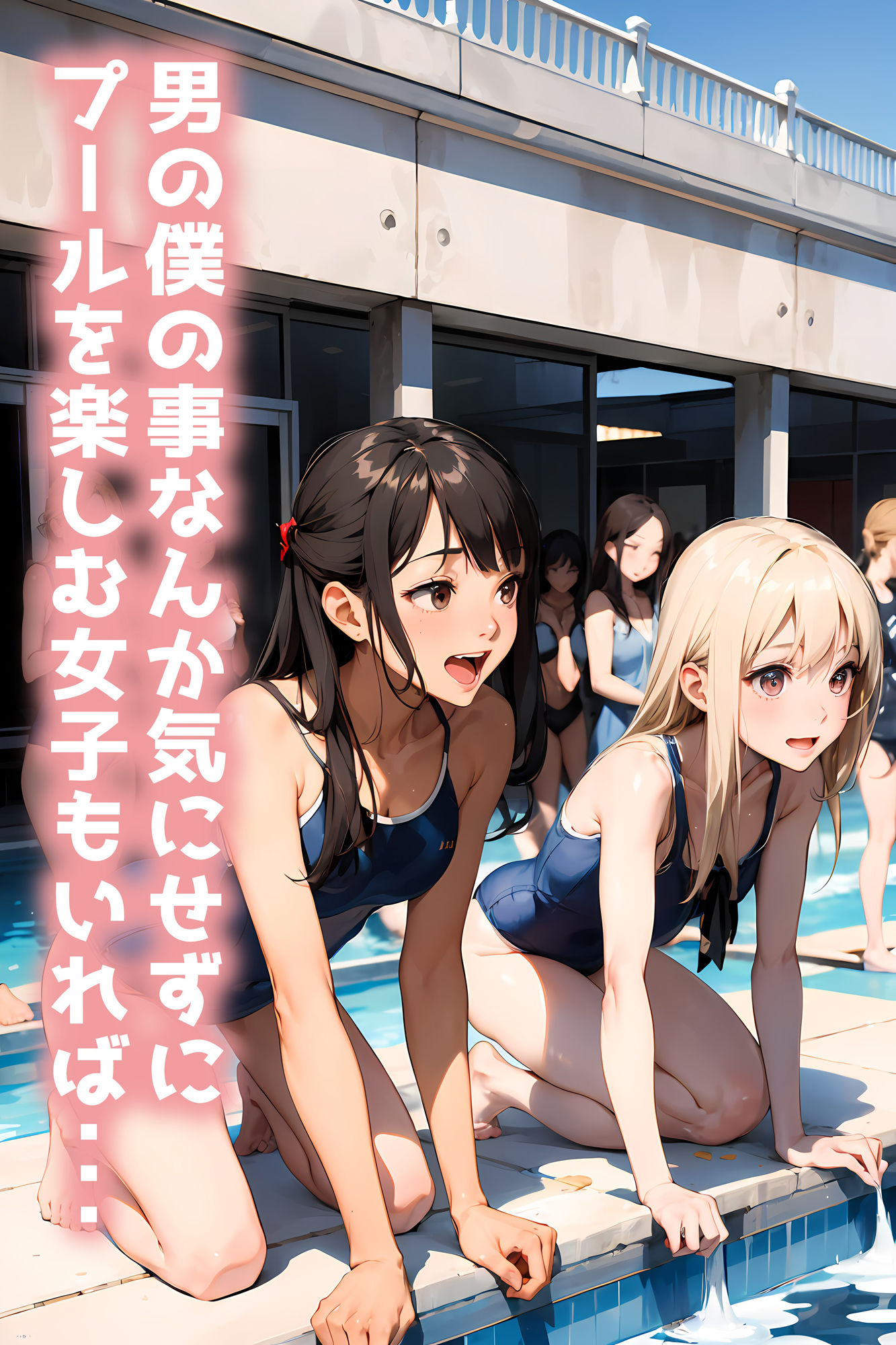 スク水少女コレクション〜つるぺた少女達と男が僕一人〜