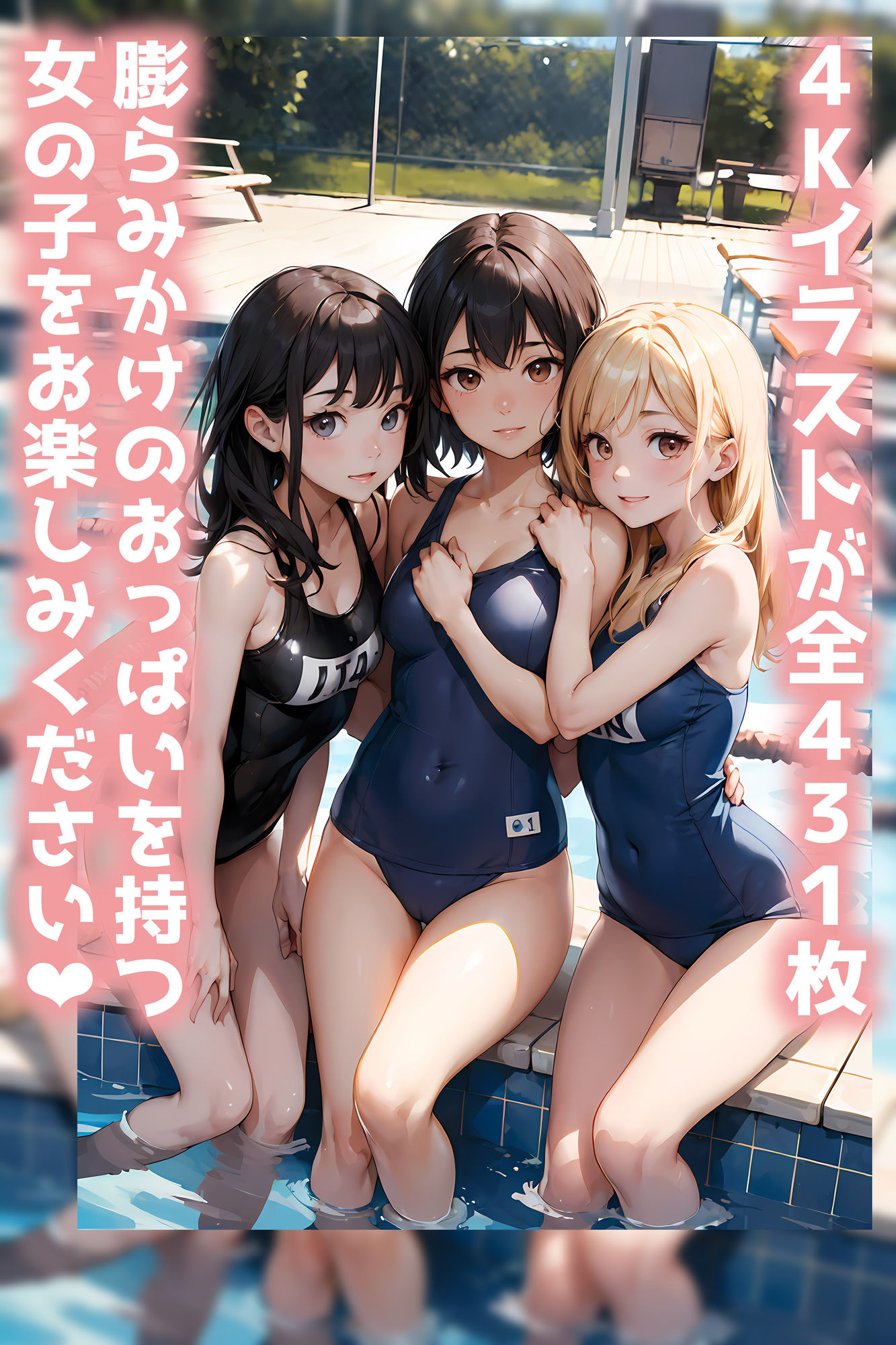 スク水少女コレクション〜つるぺた少女達と男が僕一人〜