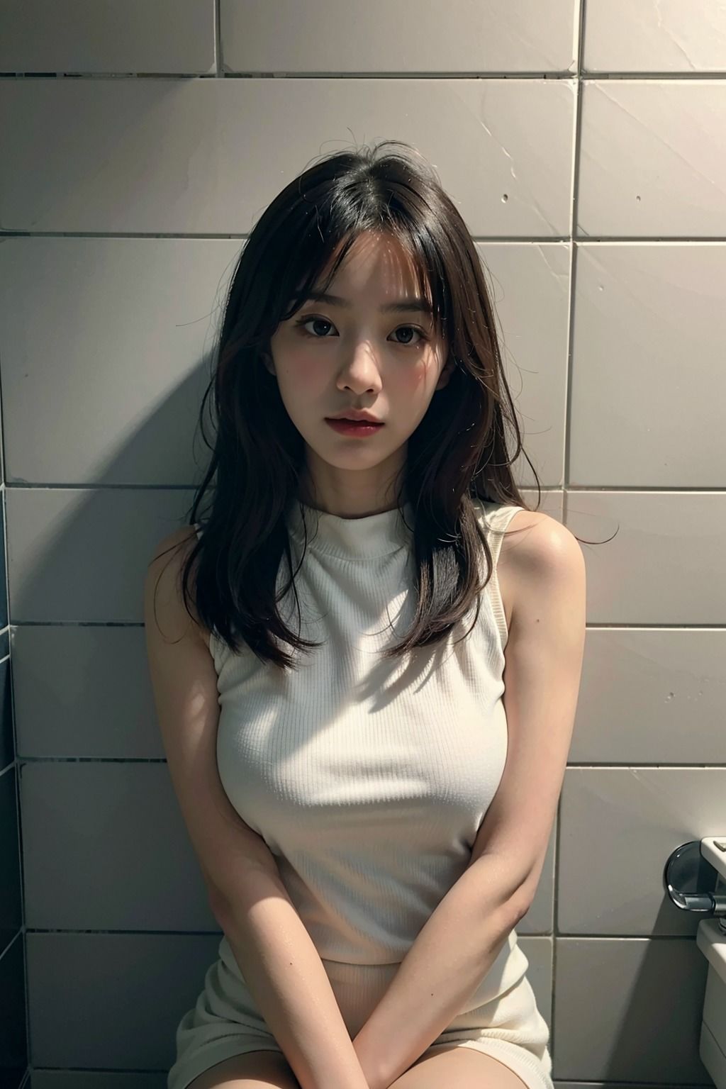 トイレで脱いじゃう東京女子編